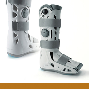 What is an aircast boot?