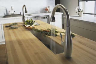 Long Narrow Kitchen Sink Kitchen Design Ideas