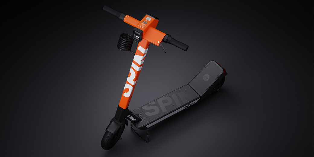 Spin S-100T Shared E-Scooter | Industrial Designers Society of America - IDSA