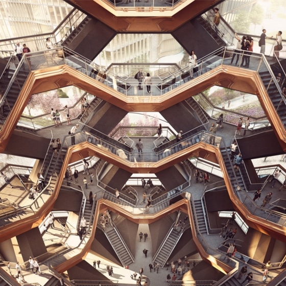 The vessel opens in nyc industrial designers society of america