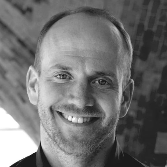 John Ochsendorf B&W Headshot Photo
